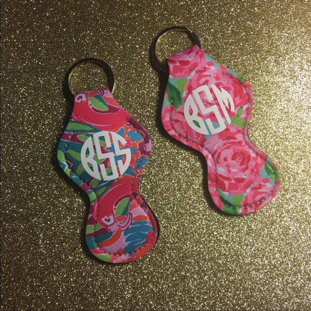 Keychain ChapStick Holders